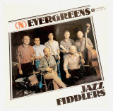 DD- Jazz Fiddlers &lrm;&ndash; (N)evergreens - disc vinil LP Panton Vehia 1987