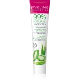 Eveline Cosmetics 99% Natural Aloe Vera crema calmanta pentru indepartarea parului linia inghinala si axile 125 ml