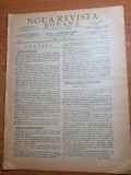 Noua revista romana 12 iunie 1911-tramvaiele comunale,art. suceava,baia,harlau