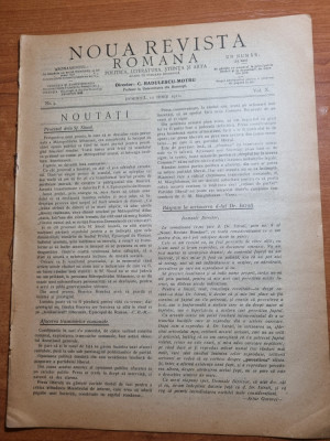 noua revista romana 12 iunie 1911-tramvaiele comunale,art. suceava,baia,harlau foto