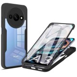 Husa Xiaomi Redmi A3 Techsuit ColorVerse 360 Neagra + Folie Protectie