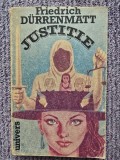 Justitie - Friedrich Durrenmatt - 1990, 381 pag, stare f buna