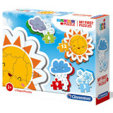 Cumpara ieftin Puzzle 4 in 1 Meteo Clementoni 14 piese