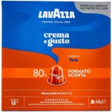 Cafea capsule Lavazza Crema e Gusto Forte, compatibile Nespresso, 80 x 5.5g