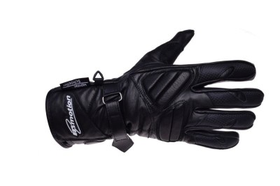 Manusi moto piele lungi, WM, culoare negru, marime S Cod Produs: MX_NEW AC0513 foto