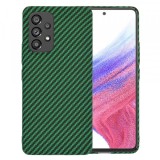 Husa pentru Samsung Galaxy A53 5G A536, Techsuit, Carbonite FiberShell, Verde