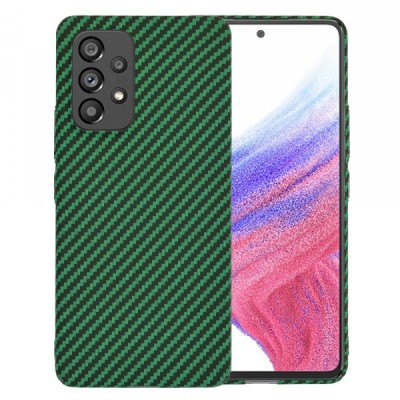Husa pentru Samsung Galaxy A53 5G A536, Techsuit, Carbonite FiberShell, Verde foto