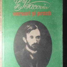 VERSURI SI PROZA-GEORGE BACOVIA