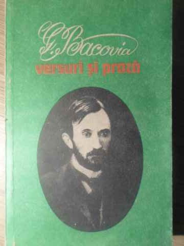 VERSURI SI PROZA-GEORGE BACOVIA