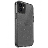 Husa TPU UNIQ LifePro Tinsel pentru Apple iPhone 12 mini, Glitter, Gri
