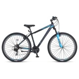 Bicicleta MTB Umit Mirage, 21 viteze, culoare negru/albastru, roata 29&quot;, cadru d... Cod:82965180001