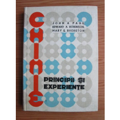 John A. Page - Chimie. Principii si experiente (1973, editie cartonata)