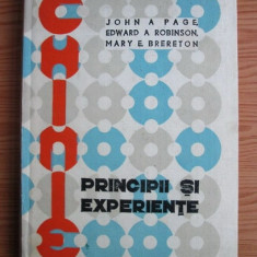 John A. Page - Chimie. Principii si experiente (1973, editie cartonata)