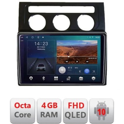 Navigatie VW Touran 2003-2009 clima automata B-touran2 Android Ecran QLED octa core 4+64 carplay android auto kit-touran2+EDT-E310V3 CarStore Technolo foto