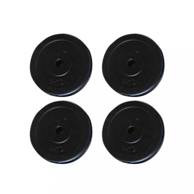 vidaXL Discuri de greutate, 4 buc., 20 kg 90317 foto