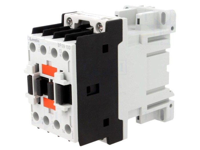 Contactor 3-Poli NO 24VDC 9A