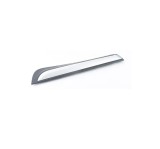Bandou usa spate BMW X3 (F25), 03.2014-08.2017; X4 (F26), 08.2014-05.2018, partea stanga, cu bandou silver vopsit; negru, texturat; usa spate,