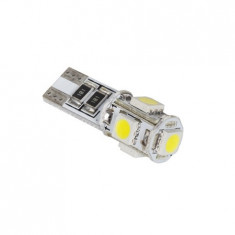 BEC LED 5X SMD5050 ALB AUTO CANBUS T10 - ZAR0380 foto