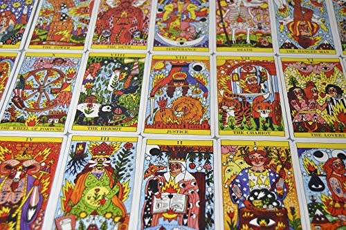 Tarotul Focului-Carti Tarot original Multilingual + bonus booklet