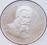 64 Andorra 10 diners 1998 Claudio Monteverdi km 146 UNC argint, Europa