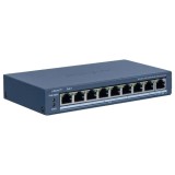 Switch 8 porturi PoE, 1 port uplink RJ45, Management - HIKVISION DS-3E1309P-EI-M SafetyGuard Surveillance