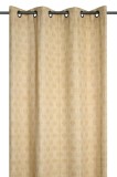 Draperie Pa&times;Ton 140X260 Cm, Culoare Muștar, 30% Poliester 70% Bumbac