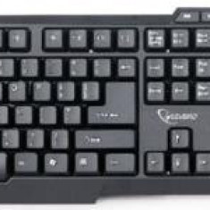 Kit Tastatura si Mouse Wireless Gembird KBS-WM-02 (Negru)