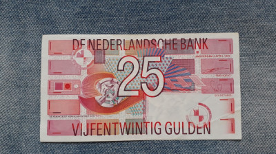 25 Gulden 1989 Olanda / Nederland guldeni foto