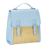 Rucsac albastru deschis cu model impletit DHJ727-3 18