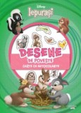Cumpara ieftin Desene de poveste. Carte cu autocolante. Iepurasi/***