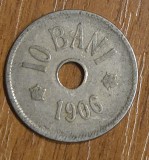 10 bani 1906, Rom&acirc;nia, fără litera J