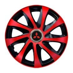 Set 4 capace roti Drift extra red R14 pentru gama Mitsubishi