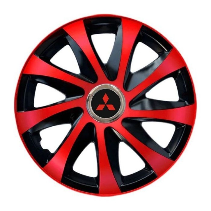 Set 4 capace roti Drift extra red R16 pentru gama Mitsubishi