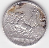 Italia 2 Lire 1916 Victor Emmanuel III