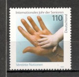 Germania.1999 Anul international al varstnicilor MG.938, Nestampilat