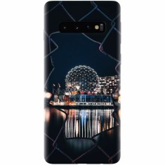 Husa silicon personalizata pentru Samsung Galaxy S10, Abstract Architectural Design foto