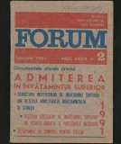 FORUM - REVISTA UNIVERSITARILOR DIN ROM&Acirc;NIA - NR. 2, ANUL XXXIII FEBRUARIE 1991