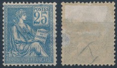 France 1900 Definitives Allegory 25C Mi.94 Yv.114 MH AM.473