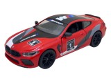 Macheta BMW M8 competition rosu, Kinsmart 1/38