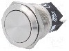 Intrerupator anti-vandalism, ON-(ON), &Oslash;19mm, EAO, 82-5151.1000