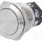 Intrerupator anti-vandalism, ON-(ON), &Oslash;19mm, EAO, 82-5151.1000