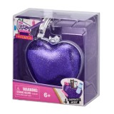 Mini ghiozdanel cu 4 surprize, Real Littles, S4, Mov, Inima