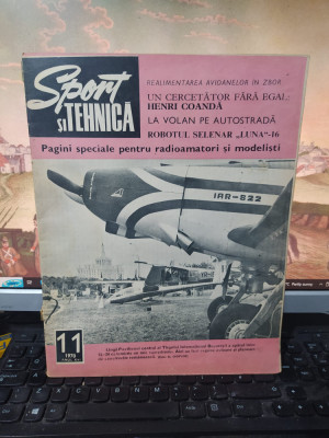 Sport și tehnică nr. 11 1970, Henri Coandă; Luna 16; Realimentarea &amp;icirc;n zbor, 137 foto