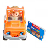 Fisher price little people vehicul pick-up 10cm, Mattel