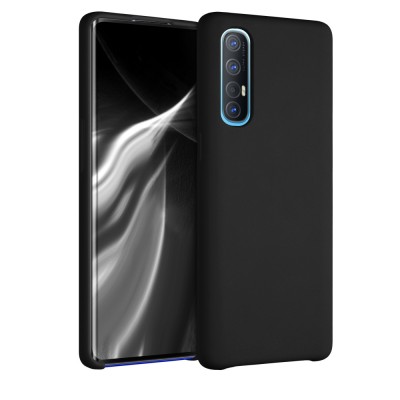 Husa pentru Oppo Find X2 Neo, Silicon, Negru, 53089.01 foto