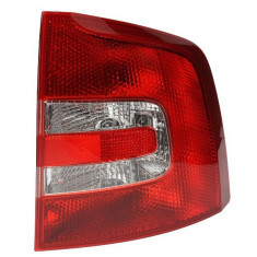 Stop spate lampa Skoda Octavia 2 (1Z3) 06.2004-12.2012 Model Liftback/Hatchback DEPO, partea Dreapta, fara suport becuri, 665-1909L-UE