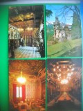 HOPCT LOT 3288 -4 CARTI POSTALE -CASTELUL PELES-SINAIA -JUD-PRAHOVA-NECIRCULATE