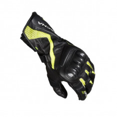 Manusi sport MACNA APEX culoare negru fluorescent galben, marime XL foto