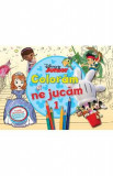 Disney Junior - Coloram si ne jucam 1. Planse de colorat cu activitati distractive