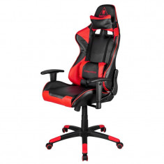 Scaun Gaming Kruger Matz Warrios GX-100, Rosu/Negru foto